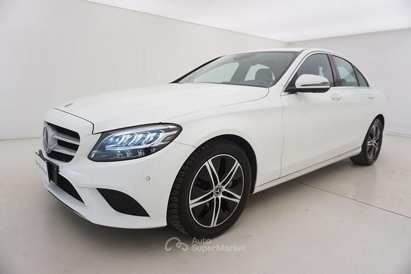 Usata Mercedes C220 194 CV (142 kW) 2021 Bianco Berlina