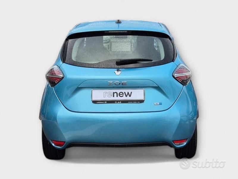 Usata Renault Zoe Life 80 kW (109 CV) 2021 Blu/azzurro Utilitaria