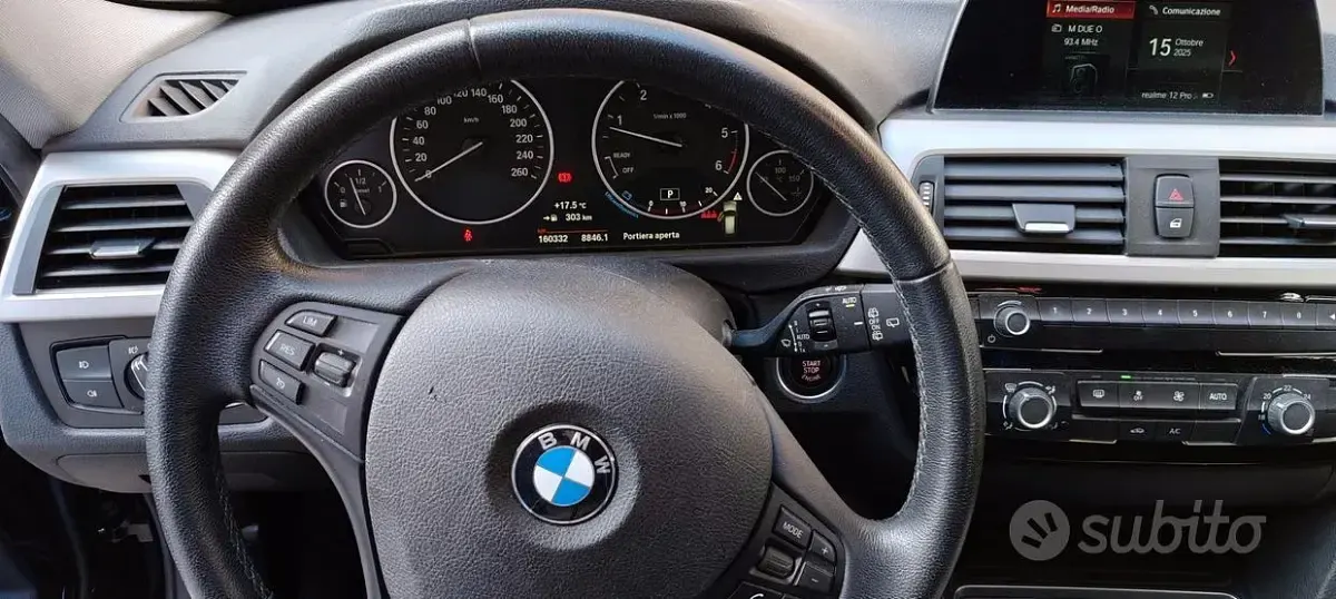 Usata BMW 320 190 CV (139 kW) 2018 Nero Station wagon
