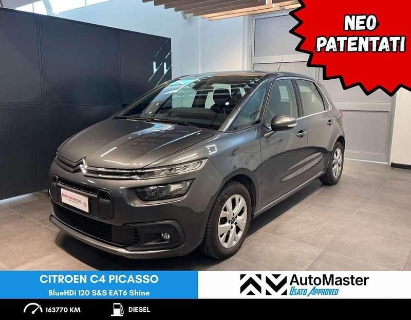 Grigio Usata 2017 Citroën C4 Picasso Shine Monovolume | 8400 € (Buon prezzo) - Immagine 1/4