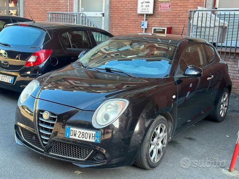 Usata Alfa Romeo MiTo 78 CV (57 kW) 2009 Nero Utilitaria