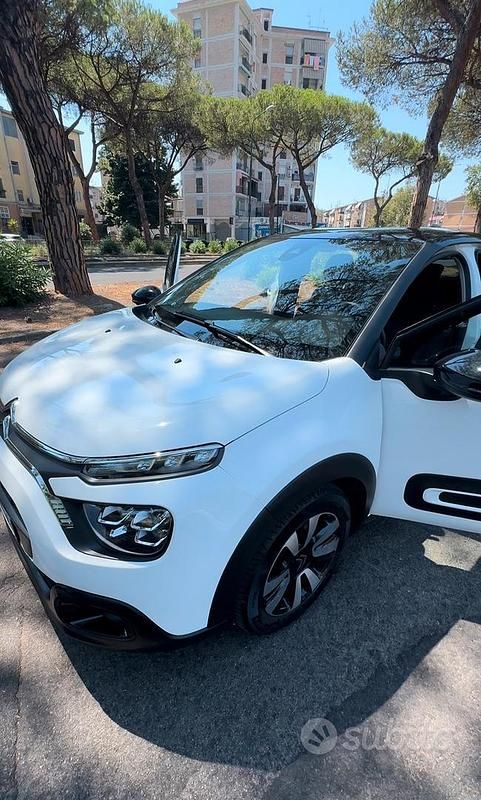 Usata Citroën C3 110 CV (80 kW) 2021 Bianco Utilitaria