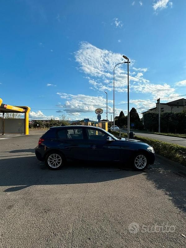 Usata BMW 114 95 CV (69 kW) 2013 Blu Utilitaria