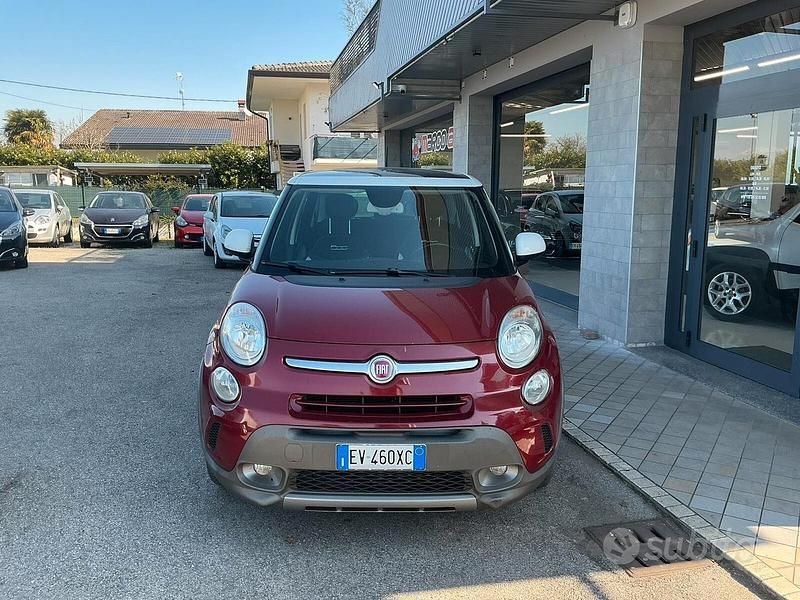 Usata Fiat 500L 85 CV (62 kW) 2014 Rosso Monovolume