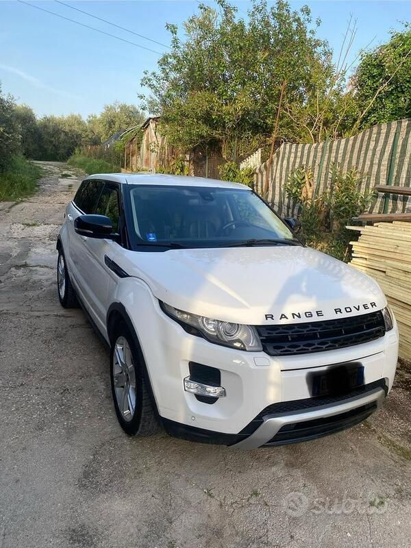 Usata Land Rover Range Rover evoque 190 CV (139 kW) 2012 Bianco SUV