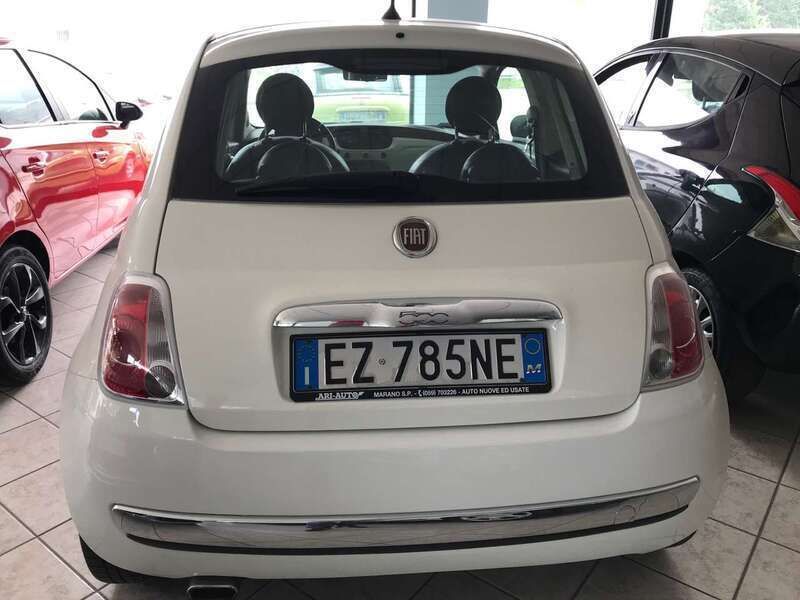 Usata Fiat 500C Lounge 95 CV (69 kW) 2015 Bianco Cabrio
