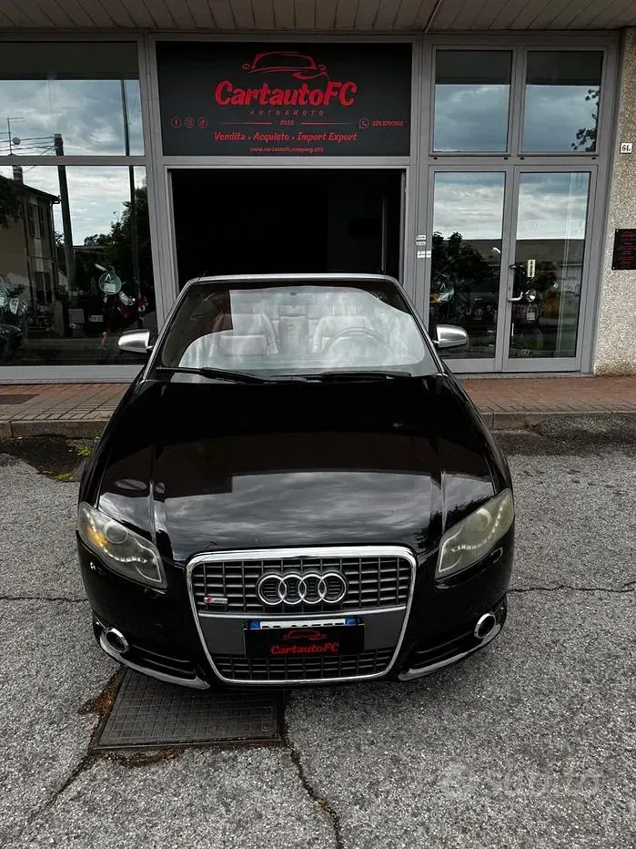 Usata Audi A4 Cabriolet 140 CV (102 kW) 2006 Nero Cabrio