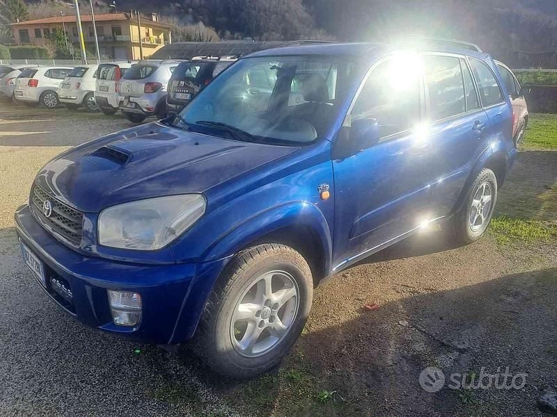 Usata Toyota RAV4 Sol 116 CV (85 kW) 2002 Blu SUV