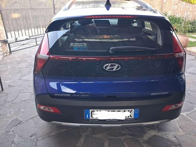 Usata Hyundai Bayon 82 CV (60 kW) 2022 Blu/azzurro SUV