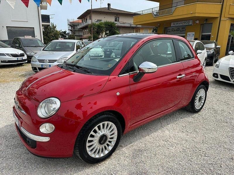 Usata Fiat 500 Lounge 95 CV (69 kW) 2013 Rosso Berlina