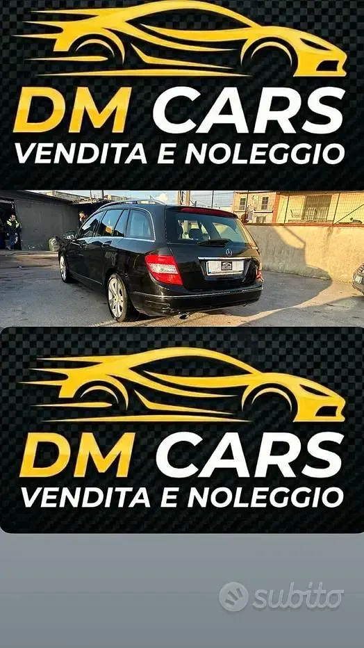 Usata Mercedes C250 Classic 204 CV (150 kW) 2011 Nero Station wagon
