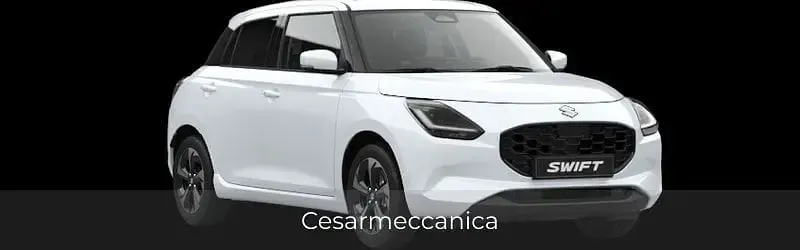 Nuova Suzuki Swift 2025 Nero Utilitaria