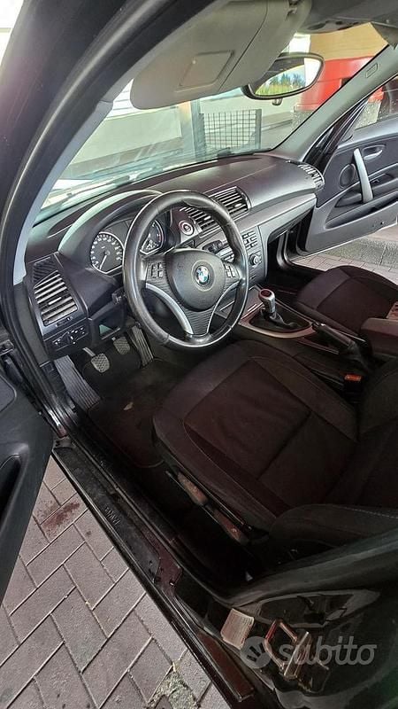 Usata BMW 118 Coupé 2009 Nero Coupé