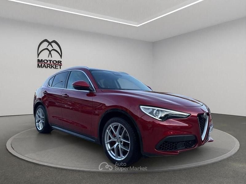 Usata Alfa Romeo Stelvio Ti 280 CV (205 kW) 2020 Rosso SUV