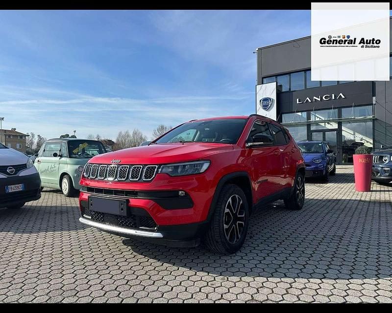 Usata Jeep Compass Limited 190 CV (139 kW) 2021 Rosso SUV