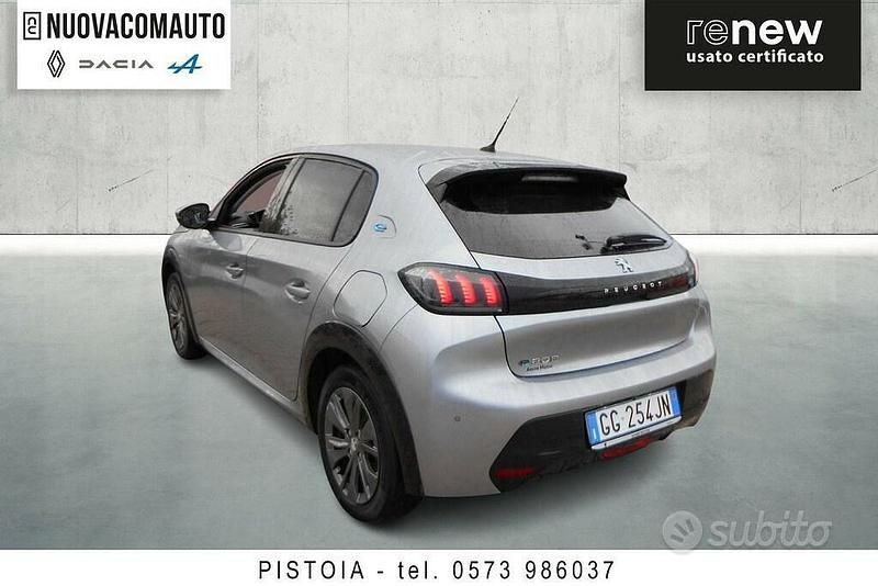 Usata Peugeot 208 Allure 100 kW (136 CV) 2021 Grigio Utilitaria