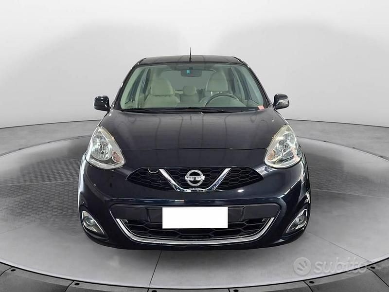 Usata Nissan Micra Acenta 80 CV (58 kW) 2016 Nero Utilitaria