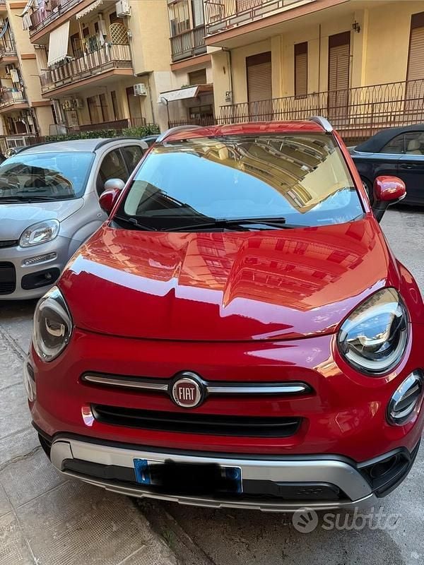 Usata Fiat 500X Cross 120 CV (88 kW) 2019 Rosso SUV