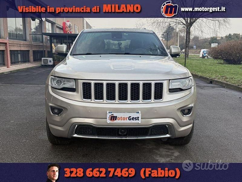Usata Jeep Grand Cherokee Overland 250 CV (183 kW) 2014 Beige SUV