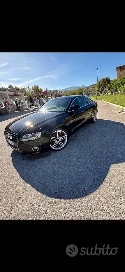 Usata Audi A5 190 CV (139 kW) 2008 Nero Coupé