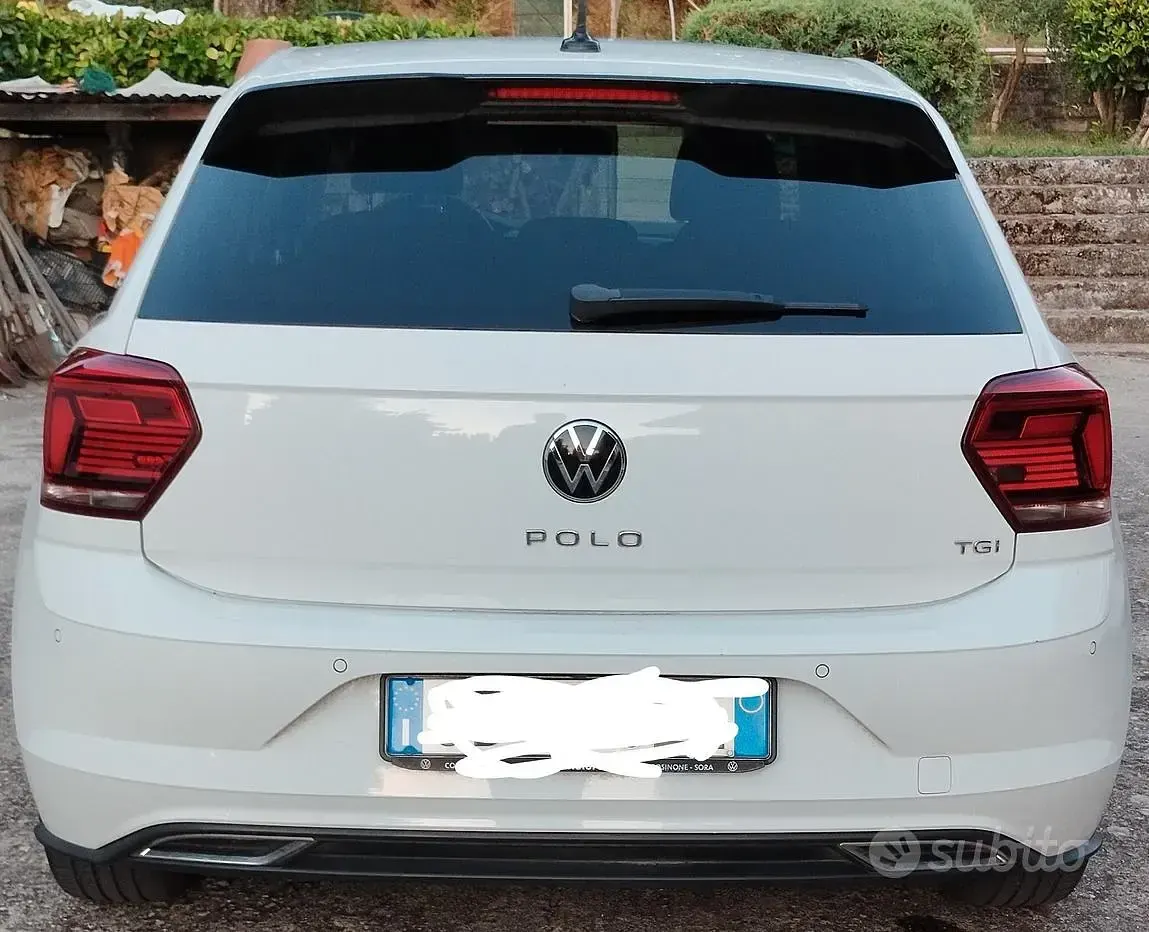 Usata VW Polo 90 CV (66 kW) 2021 Bianco Utilitaria