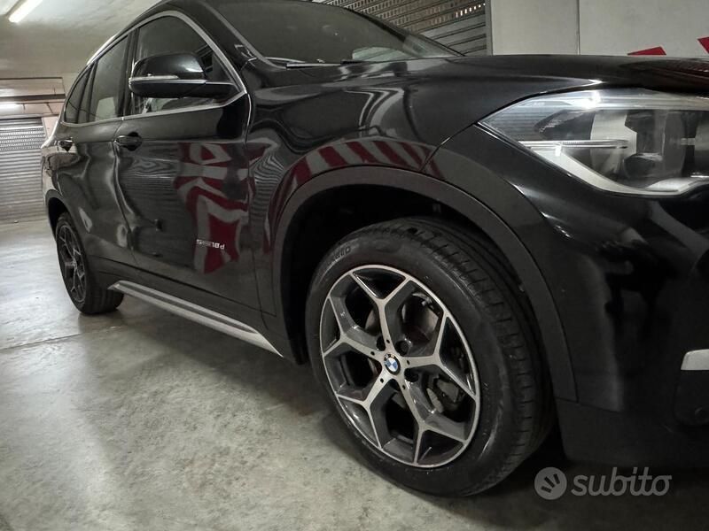 Usata BMW X1 150 CV (110 kW) 2018 Nero SUV