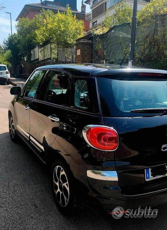 Usata Fiat 500L 120 CV (88 kW) 2018 Nero Monovolume