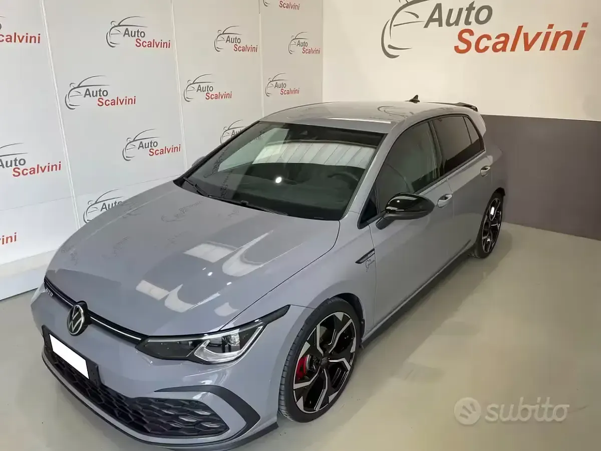 Usata VW Golf VIII GTD 200 CV (147 kW) 2021 Grigio Berlina