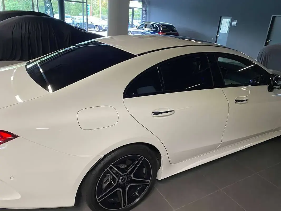 Usata Mercedes CLS220 AMG 200 CV (147 kW) 2023 Bianco Coupé