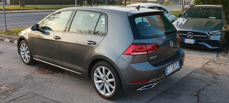 Usata VW Golf VII 115 CV (84 kW) 2019 Grigio Berlina