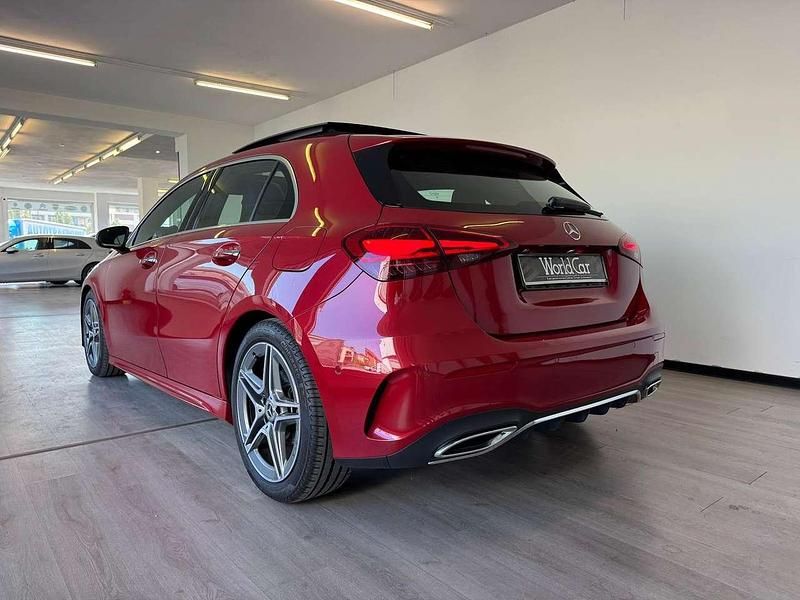 Usata Mercedes A180 Advanced Plus 116 CV (85 kW) 2024 Rosso patagonia metallizzato Berlina