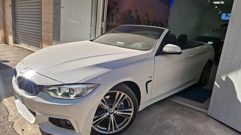 Usata BMW 420 M Sport 190 CV (139 kW) 2015 Bianco Cabrio