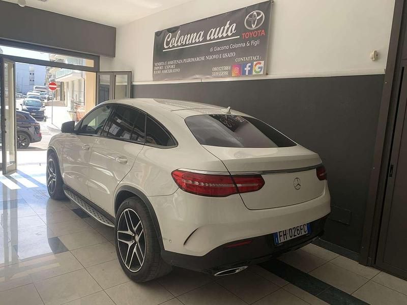 Usata Mercedes GLE350 Premium Plus 258 CV (189 kW) 2017 Bianco Coupé
