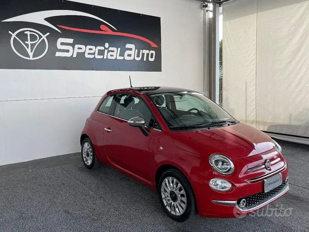 Usata Fiat 500 69 CV (50 kW) 2016 Rosso Utilitaria