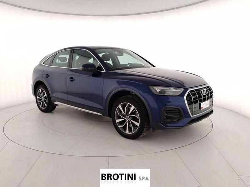 Usata Audi Q5 Sportback Advanced 204 CV (150 kW) 2023 Blu metallizzato SUV
