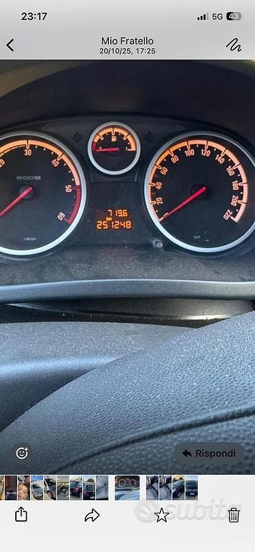 Usata Opel Corsa 75 CV (55 kW) 2008 Nero Coupé