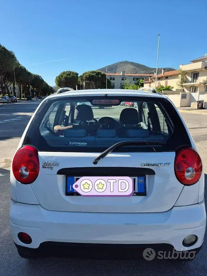 Usata Chevrolet Matiz 52 CV (38 kW) 2009 Bianco Utilitaria