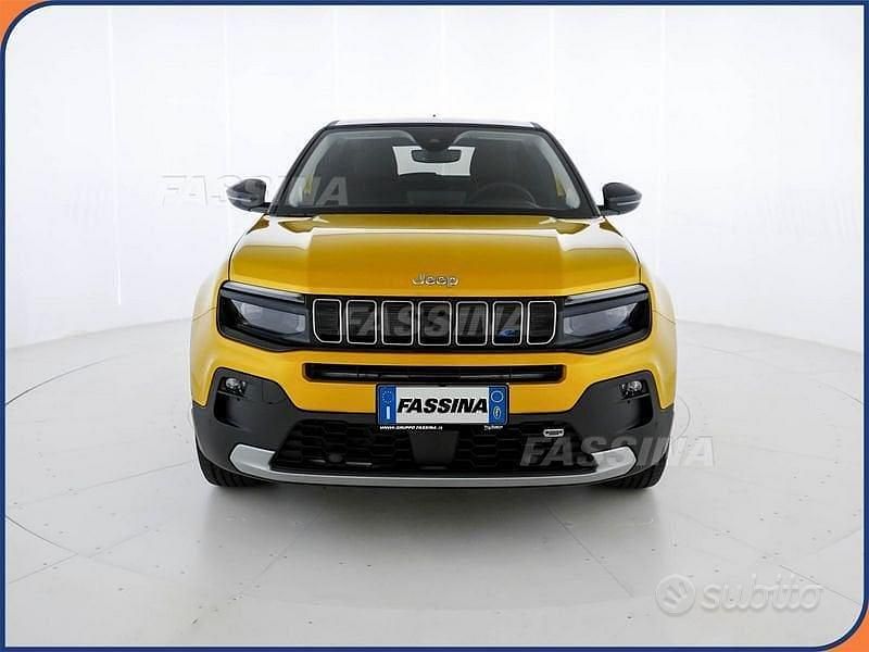 Usata Jeep Avenger EV Summit 2023 Giallo SUV