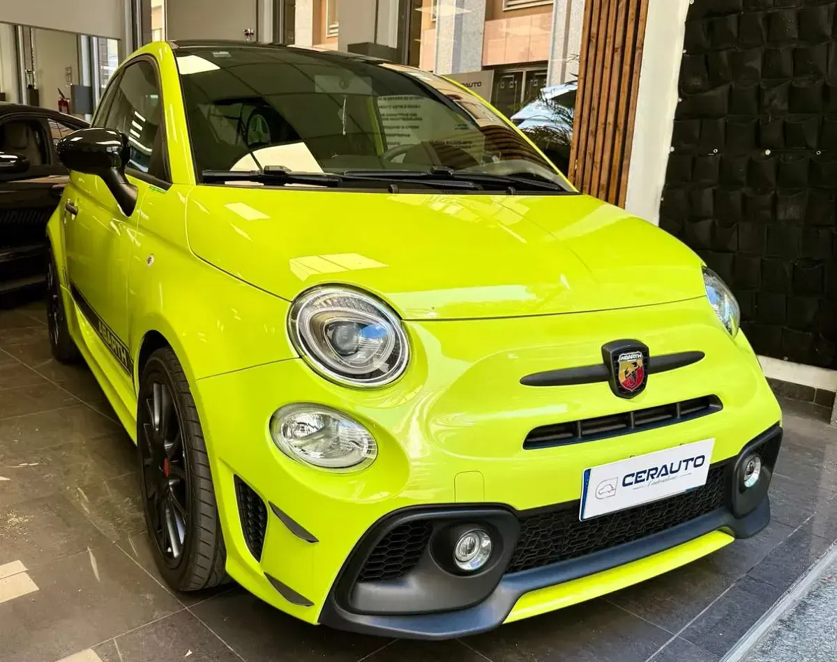 Usata Abarth 595 Competizione 179 CV (131 kW) 2020 Verde adrenalina Utilitaria