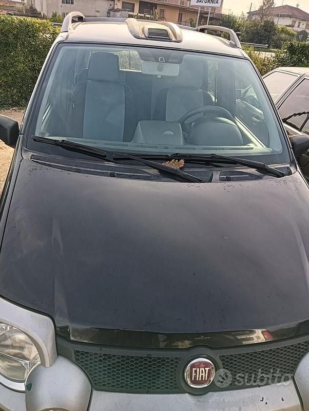 Usata Fiat Panda 4x4 95 CV (69 kW) 2008 Marrone Utilitaria