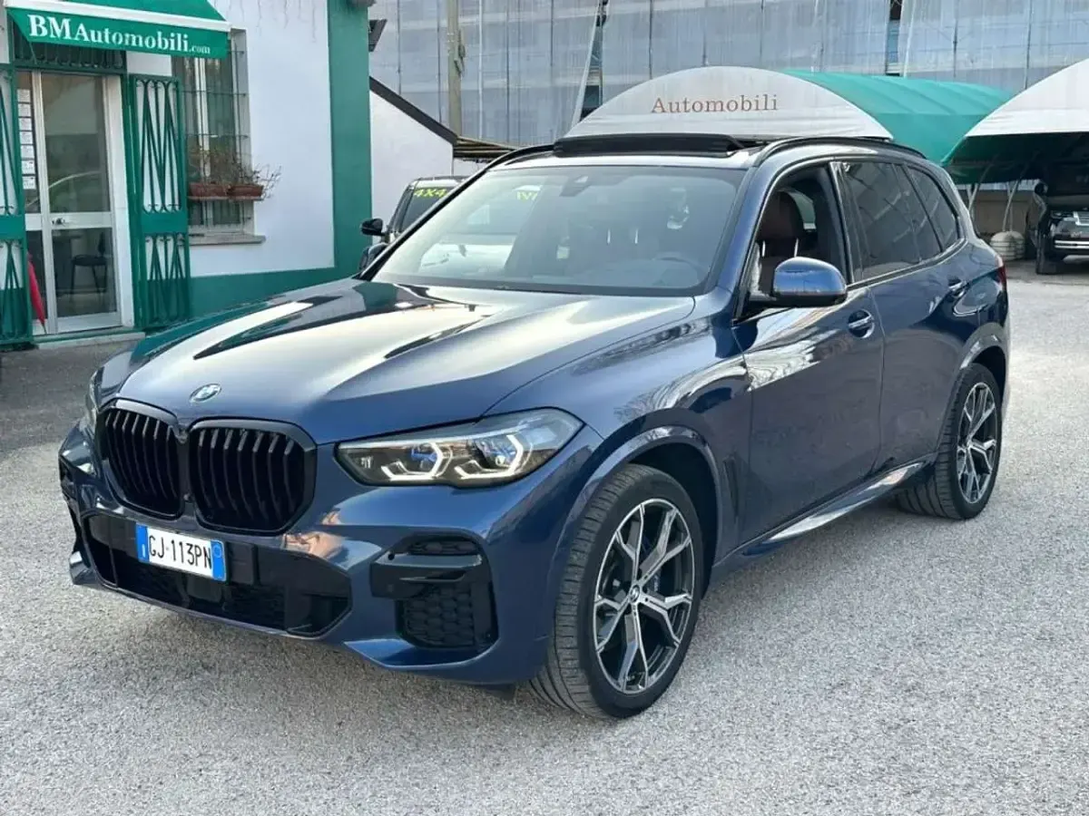 Usata BMW X5 M Sport 286 CV (210 kW) 2022 Blu SUV