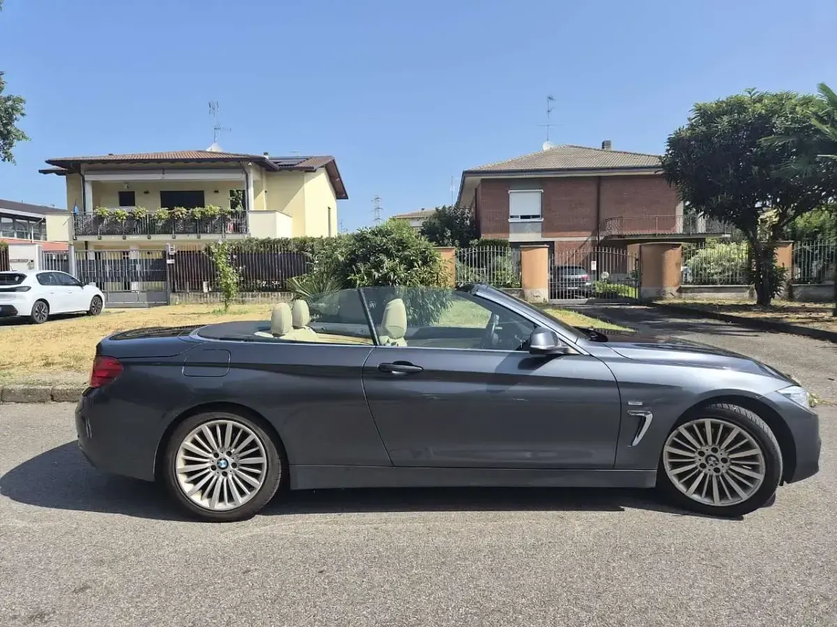 Usata BMW 420 Luxury Line 184 CV (135 kW) 2014 Nero Cabrio