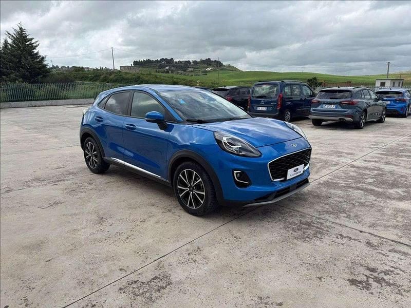 Usata Ford Puma Titanium S 125 CV (91 kW) 2023 Blu metallizzato SUV