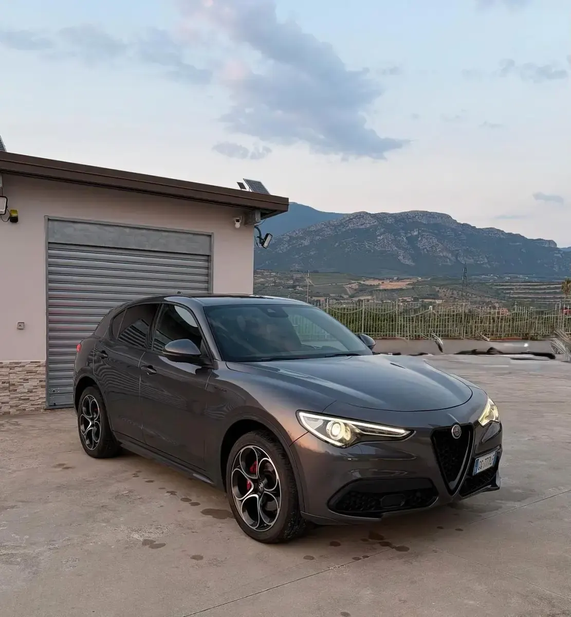 Usata Alfa Romeo Stelvio Veloce 210 CV (154 kW) 2021 Grigio SUV