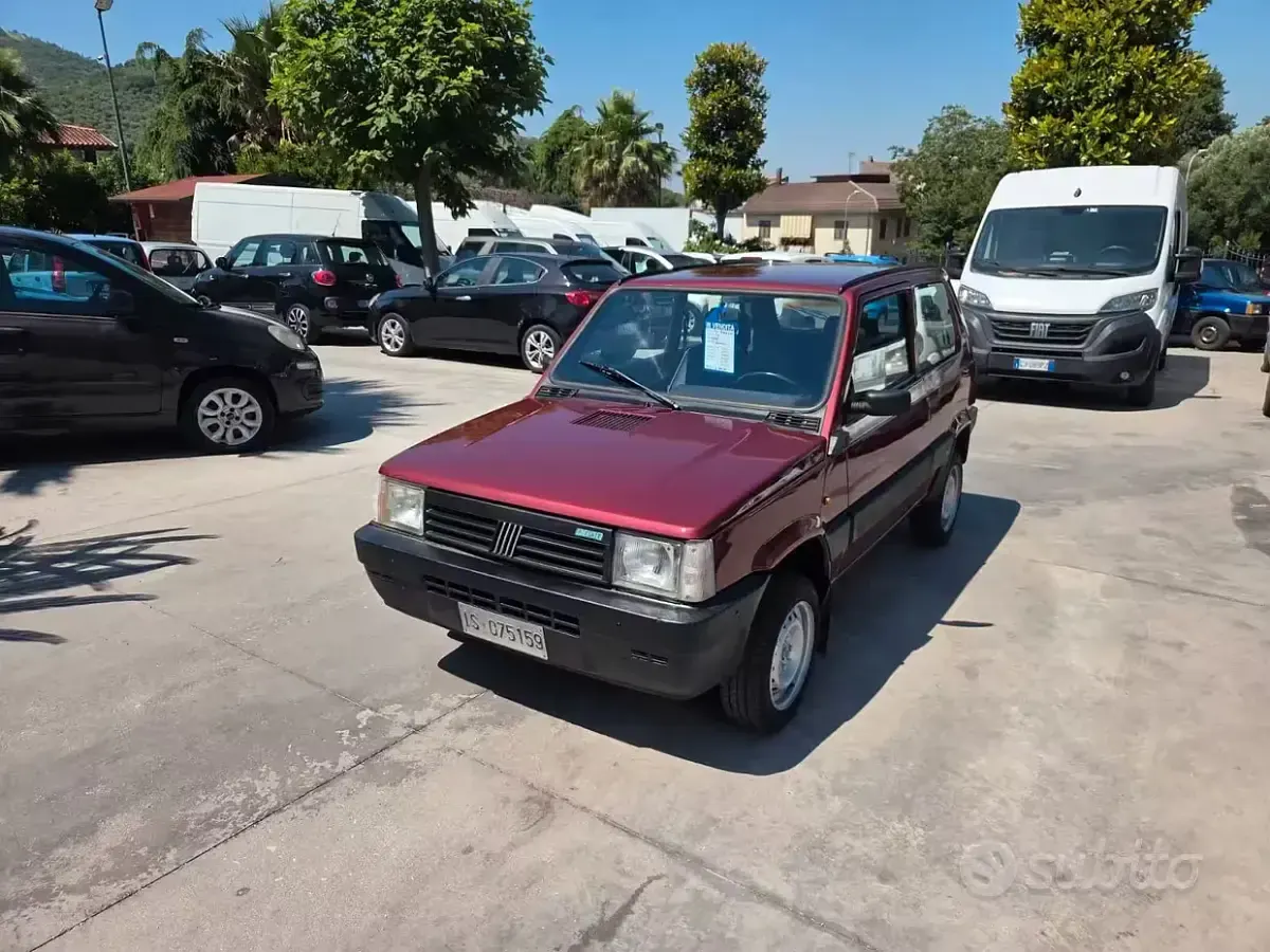 Usata Fiat Panda 4x4 Trekking 50 CV (36 kW) 1992 Rosso Utilitaria