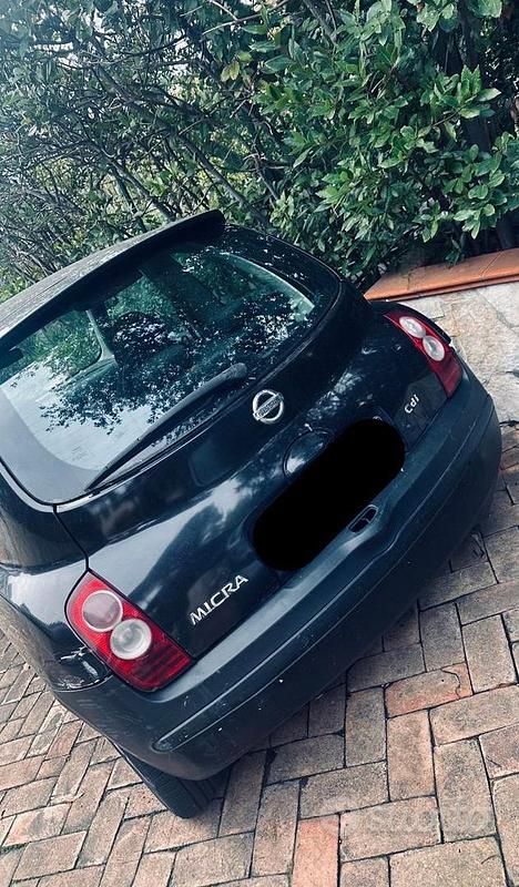 Usata Nissan Micra 82 CV (60 kW) 2006 Nero Utilitaria