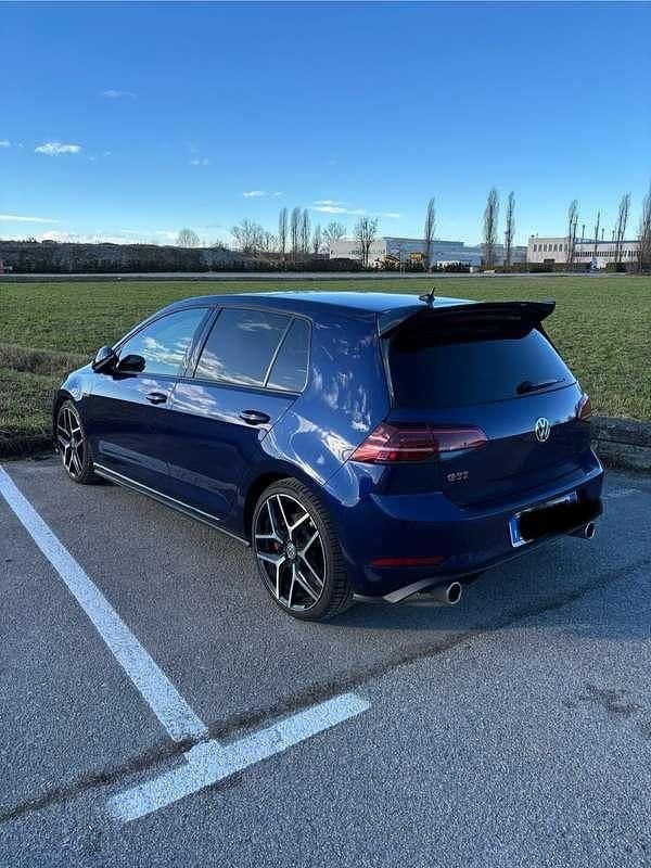 Usata VW Golf VII GTI 245 CV (180 kW) 2019 Blu Berlina