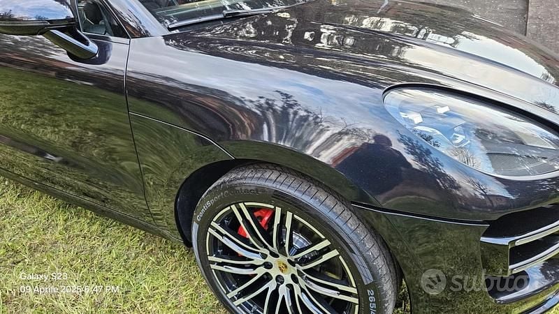 Usata Porsche Macan Turbo Performance Package 440 CV (323 kW) 2018 Nero SUV