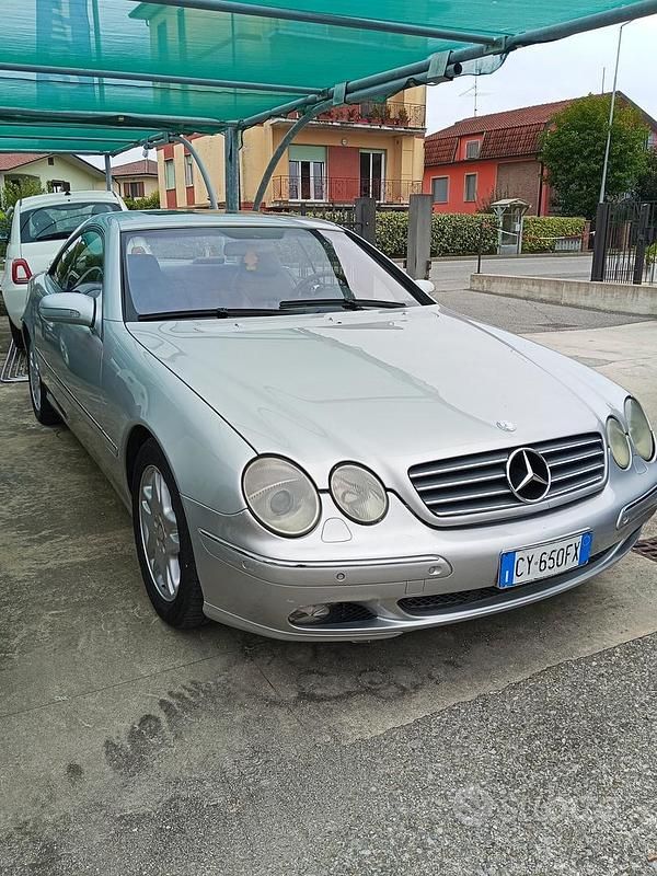 Argento Usata 2002 Mercedes CL500 Coupé | 10.999 € - Immagine 1/4