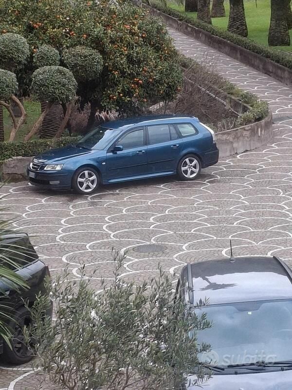 Usata Saab 9-3 150 CV (110 kW) 2007 Blu Station wagon